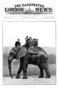 A Farewell Ride on Jumbo, London Zoo