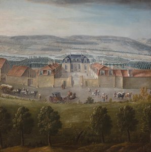 A French Estate by Unbekannt