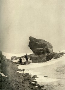 A Great Kenyte Boulder Close to the Winter Quarters, c1908 by Unbekannt