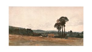 A Harvest Scene - an Outdoor Sketch by Unbekannt