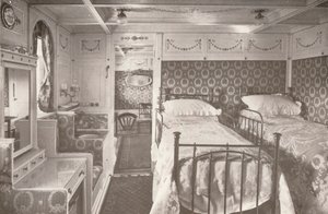 A Home on the Rolling Deep. Aboard a Royal Mail, 1914 by Unbekannt