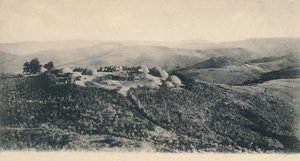 A Kafir Kraal - Zululand by Unbekannt