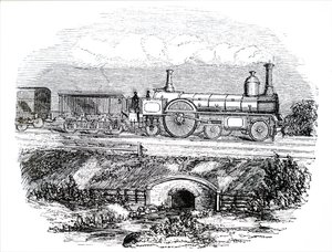 A LNWR Passenger Locomotive No 223 by Unbekannt
