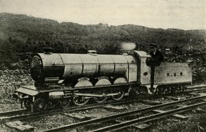 A Locomotive of the Ravenglass and Eskdale Railway by Unbekannt
