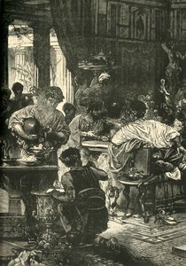 A Roman Banquet by Unbekannt