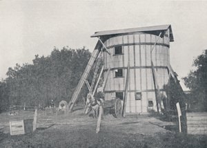 A Silo, near Mildura, Victoria by Unbekannt