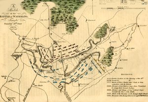 A Sketch of the Battle of Waterloo, 18 June 1815