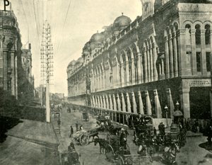 A Sydney Street View by Unbekannt