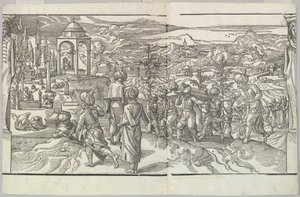 A Turkish Funeral from the Frieze Ces Moeurs et Fachons de Faire de Turcz Customs and Fas by Unbekannt
