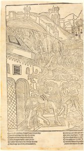 A Warning Against Playing Dice, c. 1500 by Unbekannt