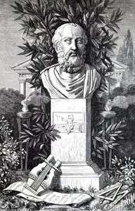 A Bust of Plato by Unbekannt