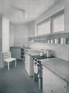 A kitchen designed by Professor Oswald Haerdtl, of Vienna by Unbekannt