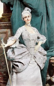 A Lady of Rank of the Time of Louis XV