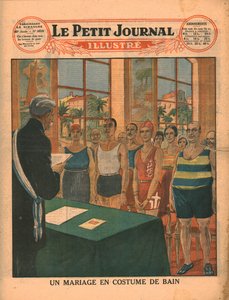 A marriage in swimwear