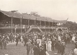 A portion of the Derby Club Racecourse Enclosure, 1914