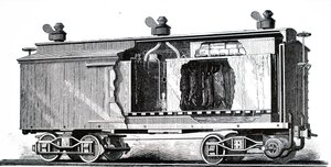 A Refrigerated Railroad Car