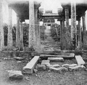 A Ruined Temple Near Madras, India