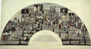 A Scene of Bartholomew Fair by Unbekannt