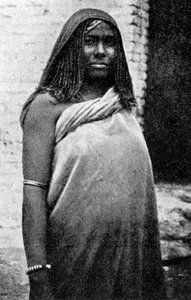 A slave woman from Abyssinia Ethiopia by Unbekannt