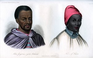 Abbas Gregorius and a Native of Hausa by Unbekannt