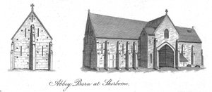 Abbey Barn at Sherborne by Unbekannt