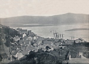 Aberdovey - View of the Town and the Bay, 1895