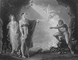 Act I Scene ii from The Tempest, c19th century