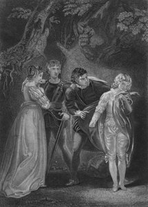 Act V Scene iv from The Two Gentlemen of Verona