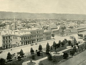 Adelaide, from the Post Office Tower by Unbekannt
