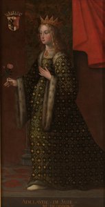 Adelaide of Susa, Wife of Otto of Savoy by Unbekannt
