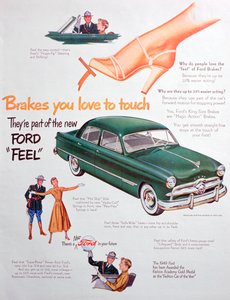 Advert for Ford Cars by Unbekannt