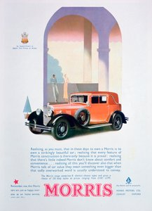 Advert for Morris Motor Cars, 1932 by Unbekannt