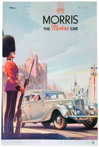 Advert for Morris Motor Cars by Unbekannt
