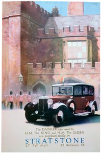 Advert for Stratstone car retailers, 1935