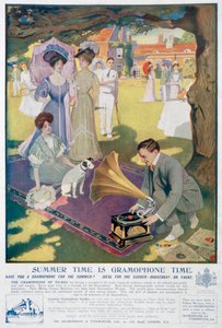 Advert for the Gramophone and Typewriter Co