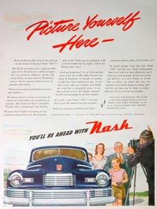 Advert for the Nash 600 car, 1946 by Unbekannt