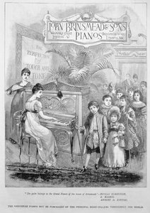 Advertisement for Brinsmead Pianos