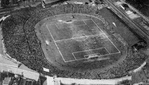 Aerial View of Stamford Bridge, Stadium of Chelsea Football Club, London