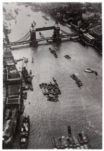 Aerial View of Tower Bridge, London, from a Zeppelin by Unbekannt