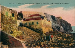Senegal - Gorée - The Cliff and the Castle, c1900