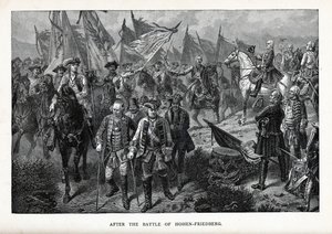 After the Battle of Hohenfriedberg by Unbekannt