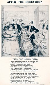 After the Honeymoon - Their First Dinner Party by Unbekannt