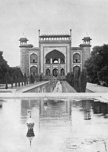 Agra. The Gateway of the Taj Mahal
