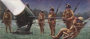 Air Raid Precautions, cigarette card, British, 1938