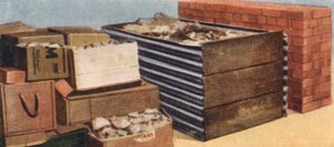 Air Raid Precautions, Cigarette Card, British