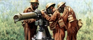 Air Raid Precautions, cigarette card, British, 1938