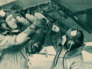 Air Observer Receiving Bombing Training