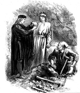 Alas, Poor Yorick! I Knew Him, Horatio, c1850 by Unbekannt