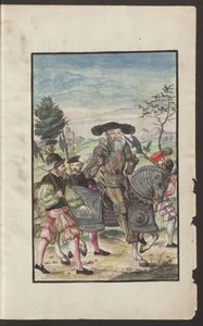 Albert, Duke of Prussia from Kriegsordnung, 1555 by Unbekannt