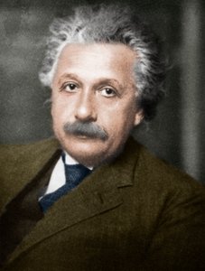 Albert Einstein by Unbekannt
